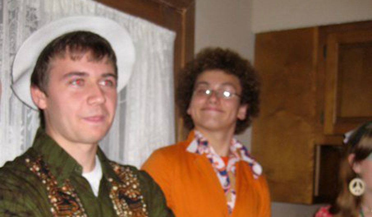 I think this photo pretty much sums up our relationship. It's a mystery to everyone.